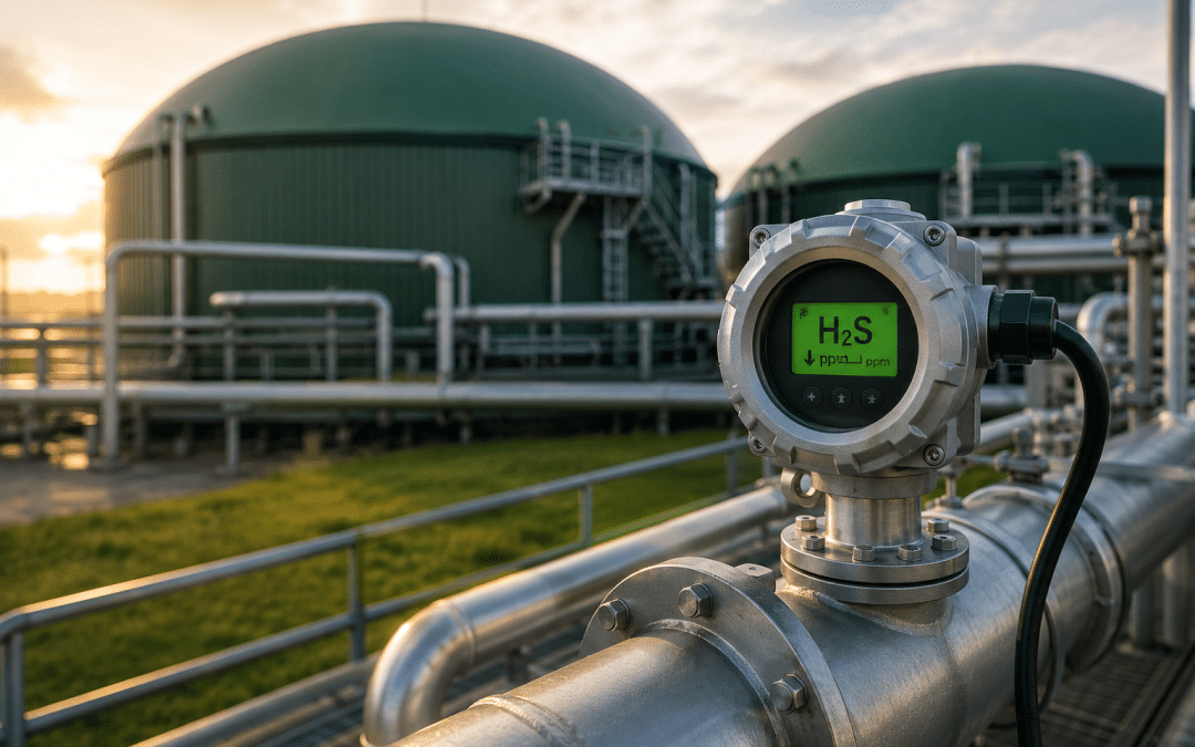 Niveles de H₂S permitidos en biogás: normativa, límites y control eficiente